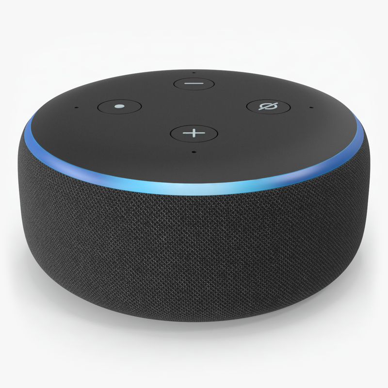 Amazon echo dot 3rd 3D model - TurboSquid 1393495