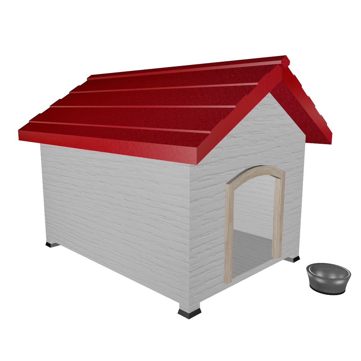 Doghouse Dog 3d Model Turbosquid 1394425