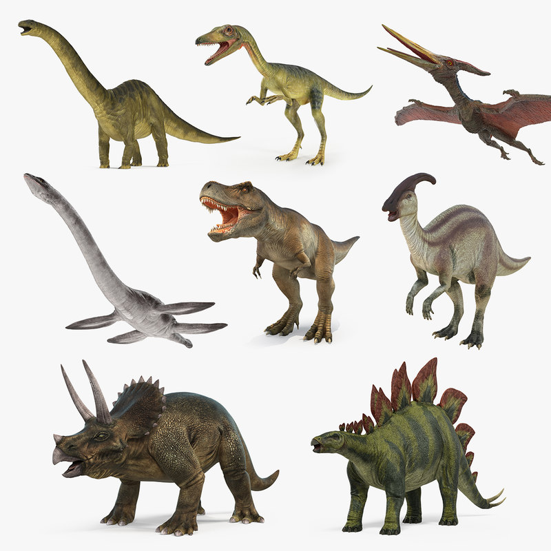 3d dinosaur model google