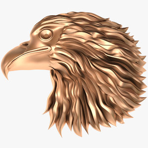 eagle head 3D model