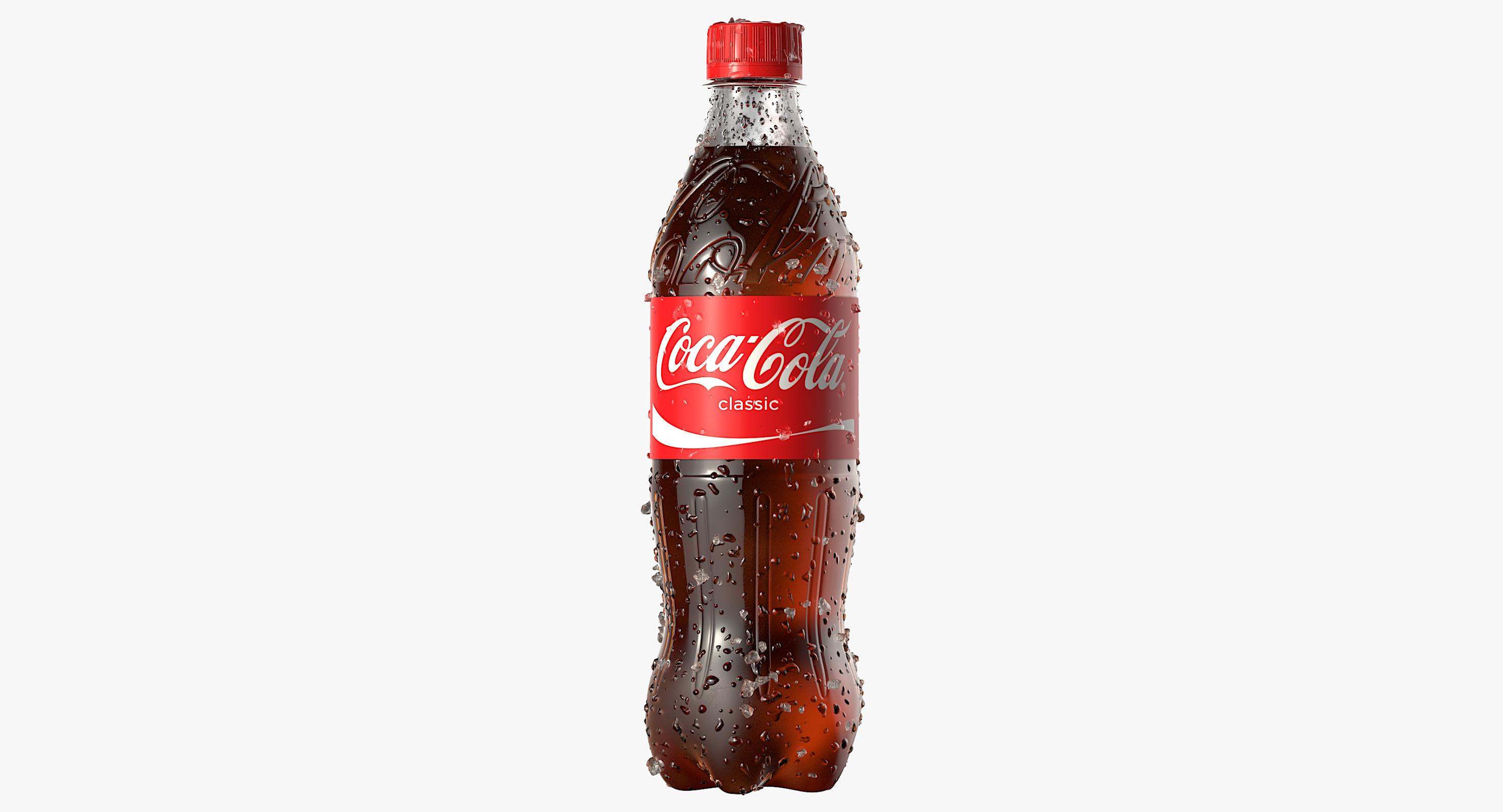 可口可乐瓶3d模型