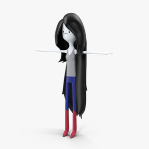 vampire human girl 3D model
