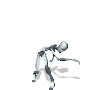 Creature swing hit attacked