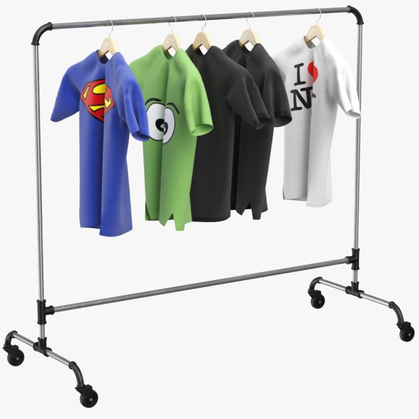 3D clothes stand
