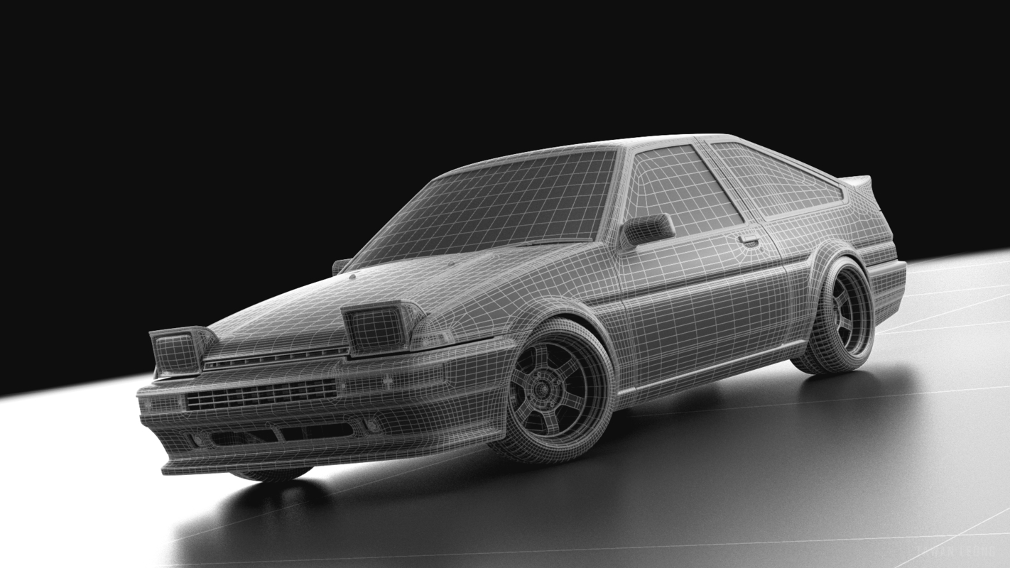 toyota trueno ae86 model