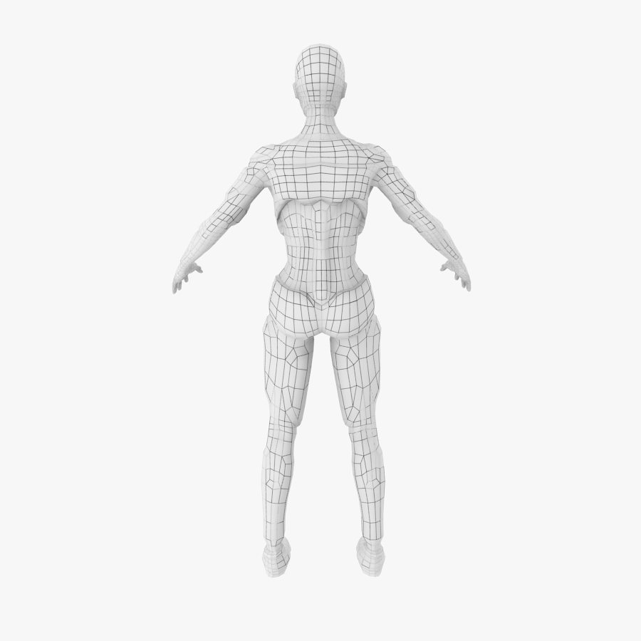 Android female 3D model - TurboSquid 1395010