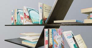 bookshelf book shelf model