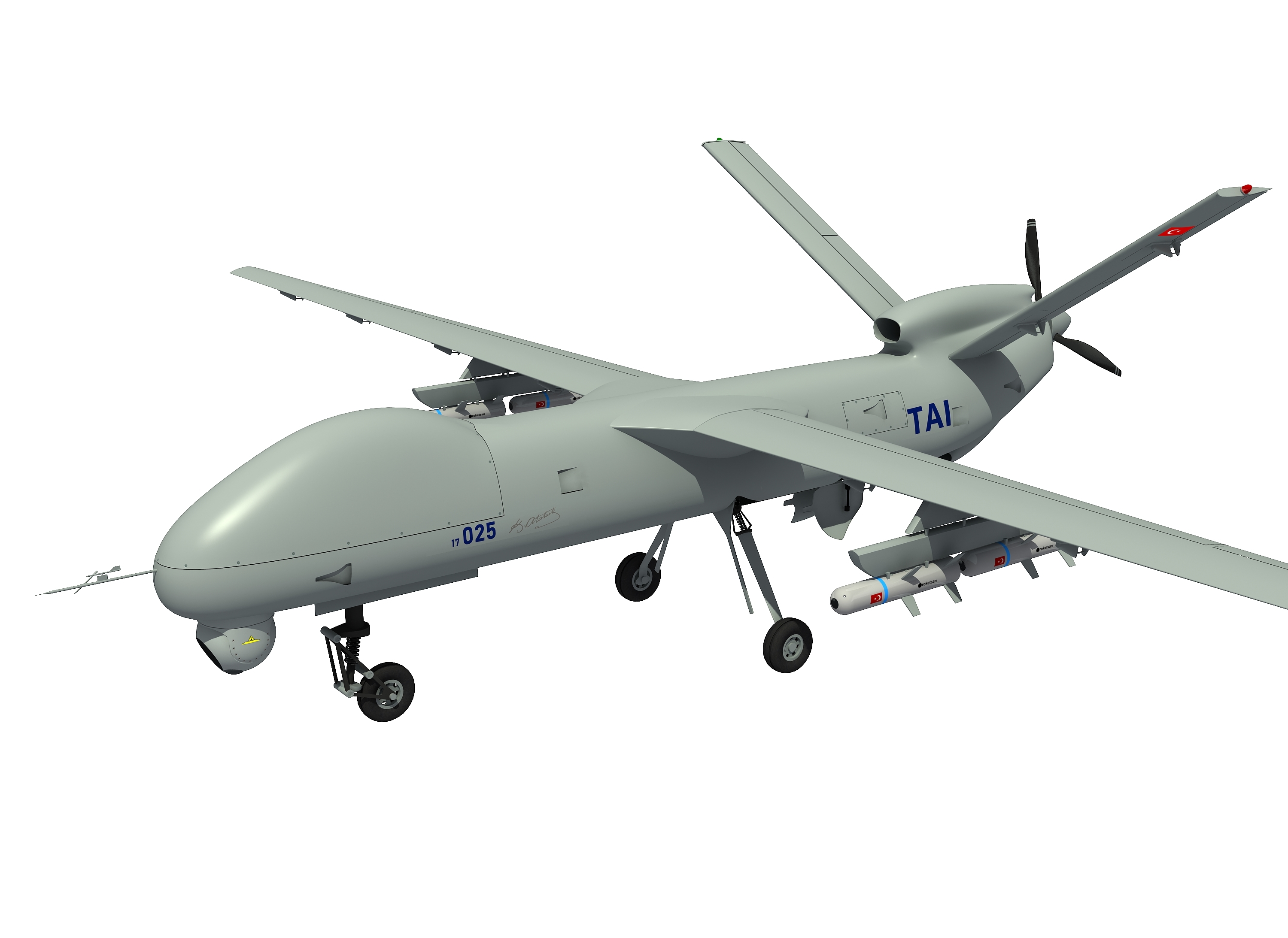 Anka uav 3D model - TurboSquid 1320214