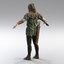 medieval huntsman 3D model