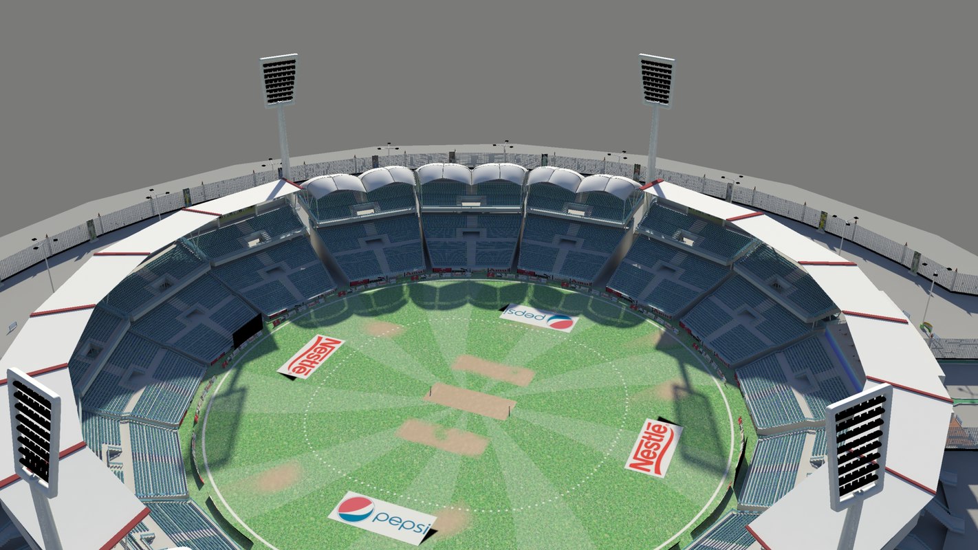 Cricket stadium 3D - TurboSquid 1395691