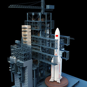 3D rocket tower