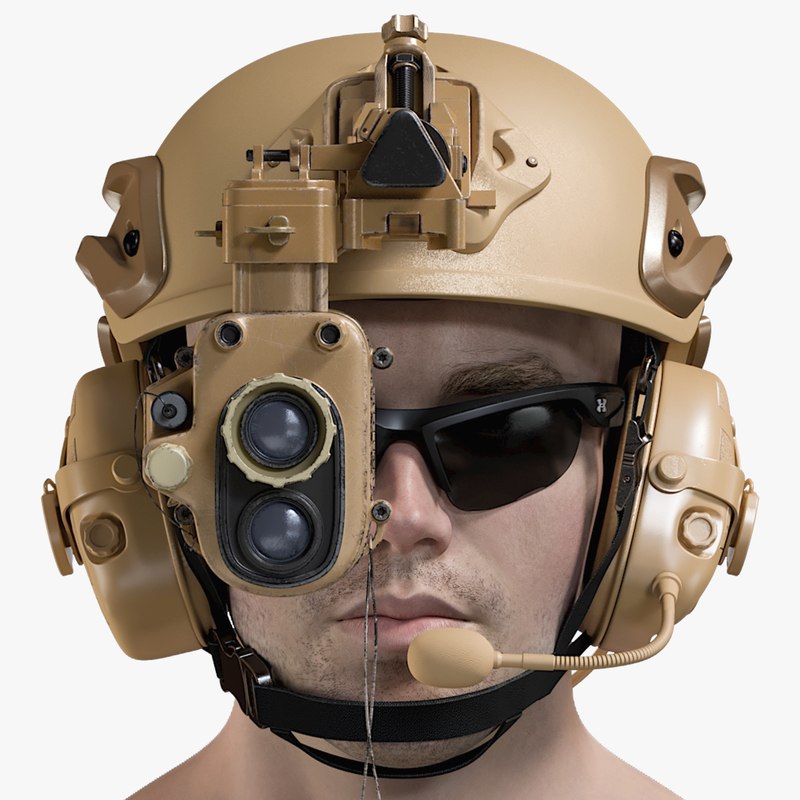 Male Marine Head Model - Turbosquid 1393824