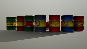 3D barrel model
