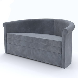 3D sofa bed aalborg model