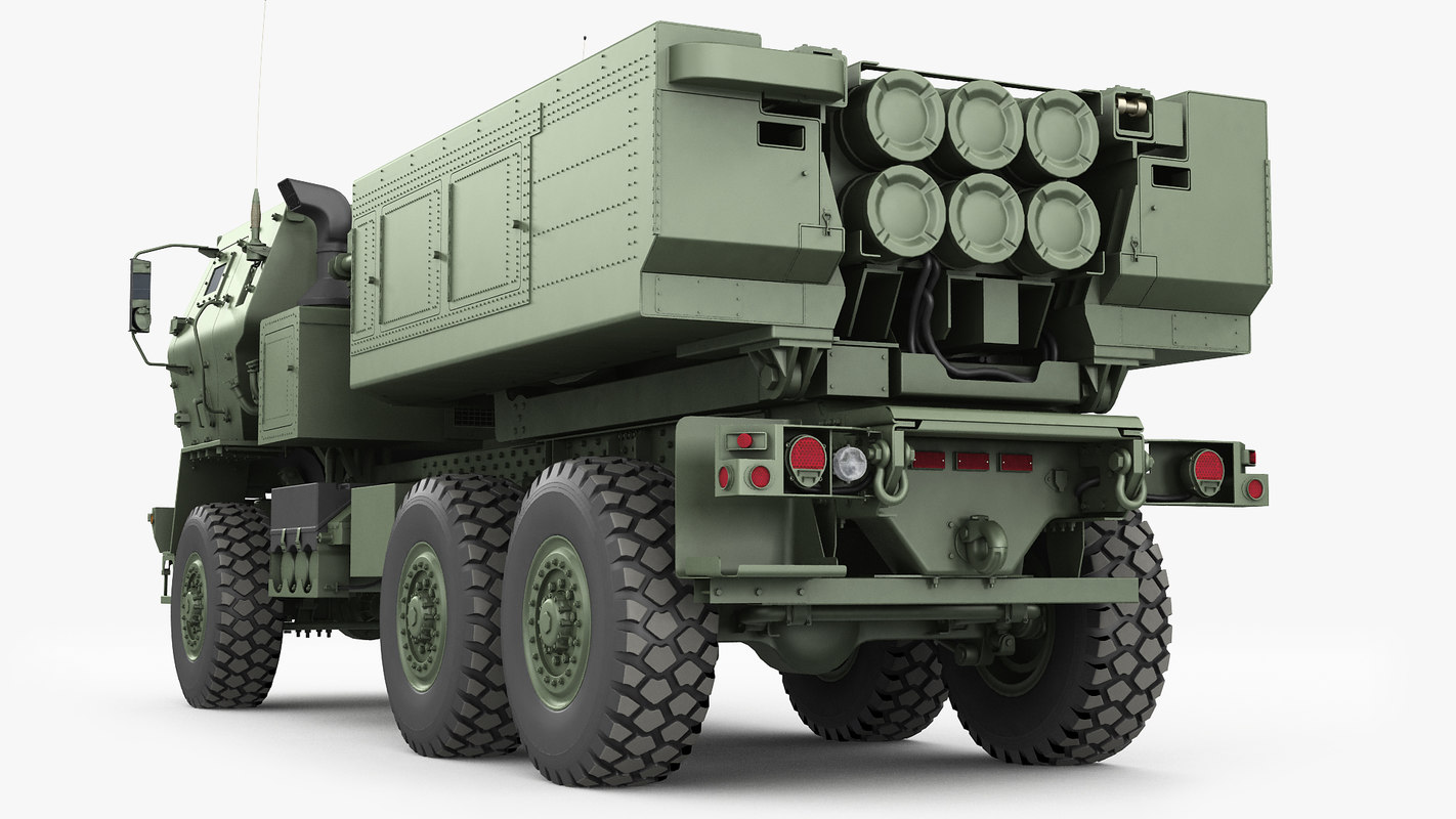 M142 Himars Army Truck Model - Turbosquid 1396092