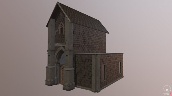 Bloodborne church buildings model - TurboSquid 1396132