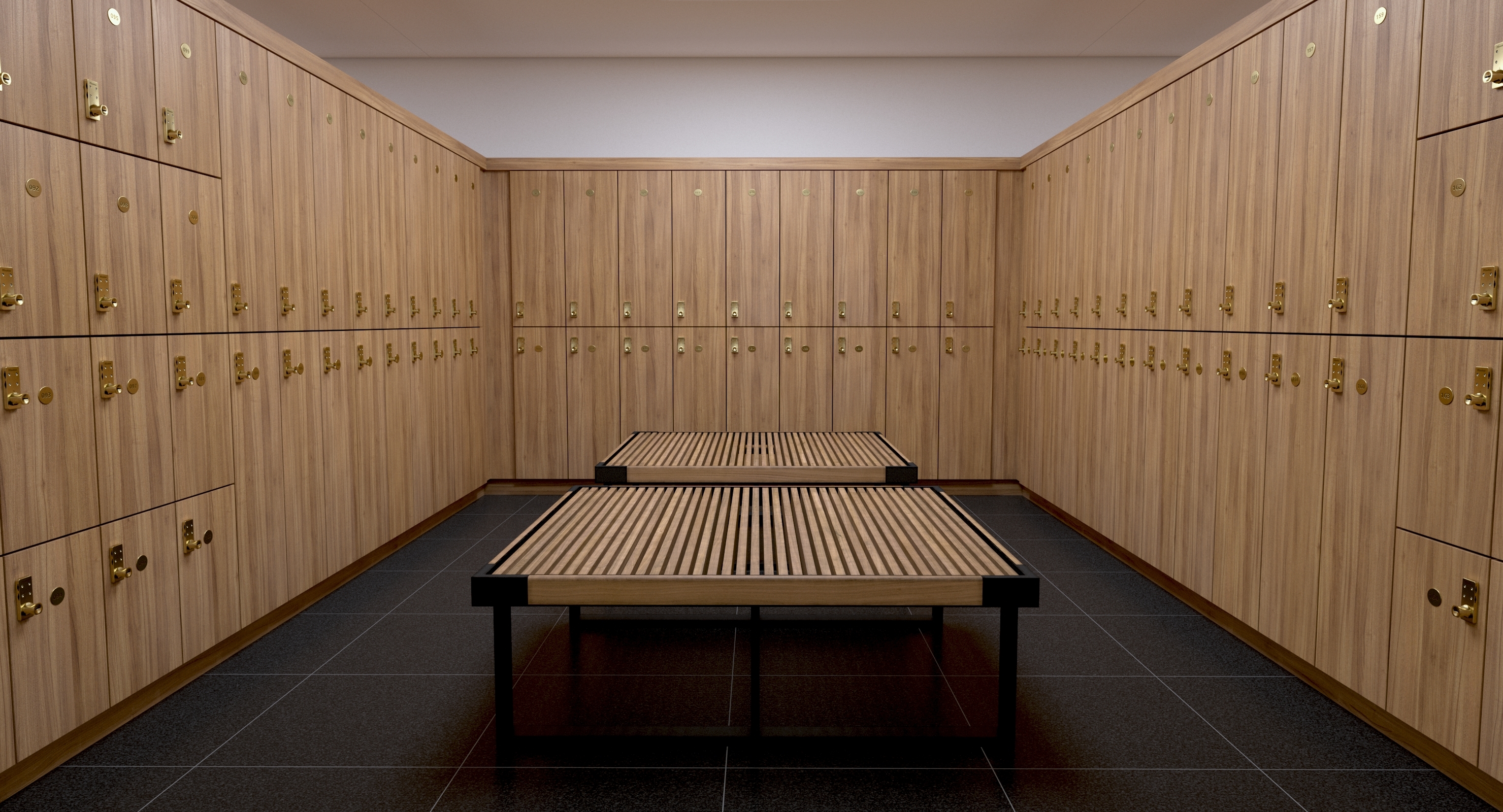 locker room 3d model