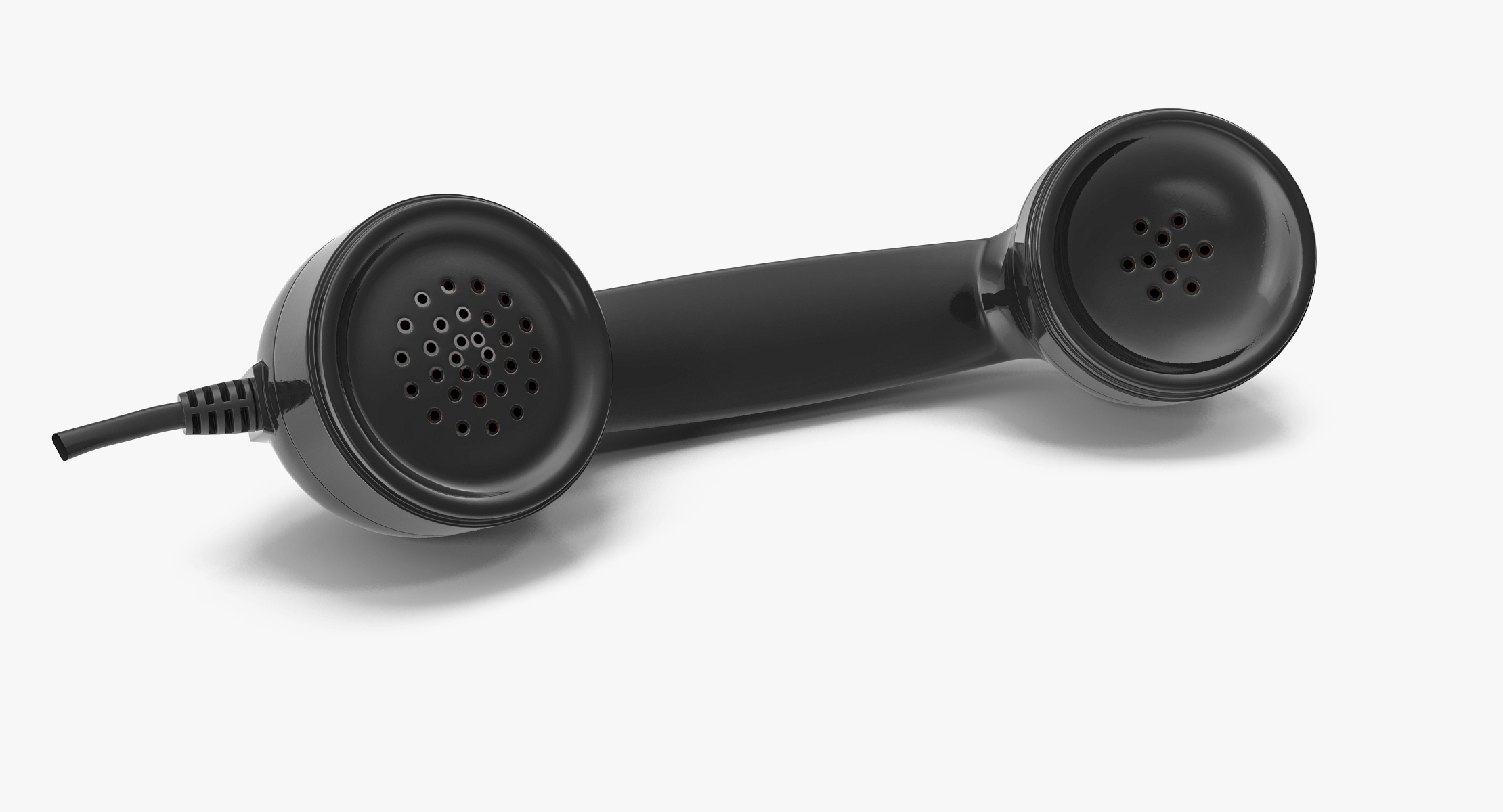 Retro telephone receiver 2 3D TurboSquid 1396504