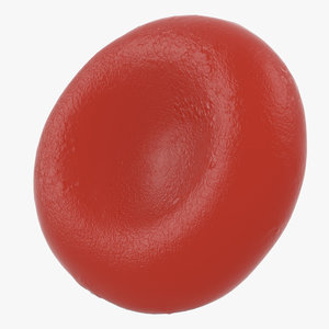 red blood cell erythrocyte 3D
