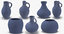 3D ceramics pottery serving model