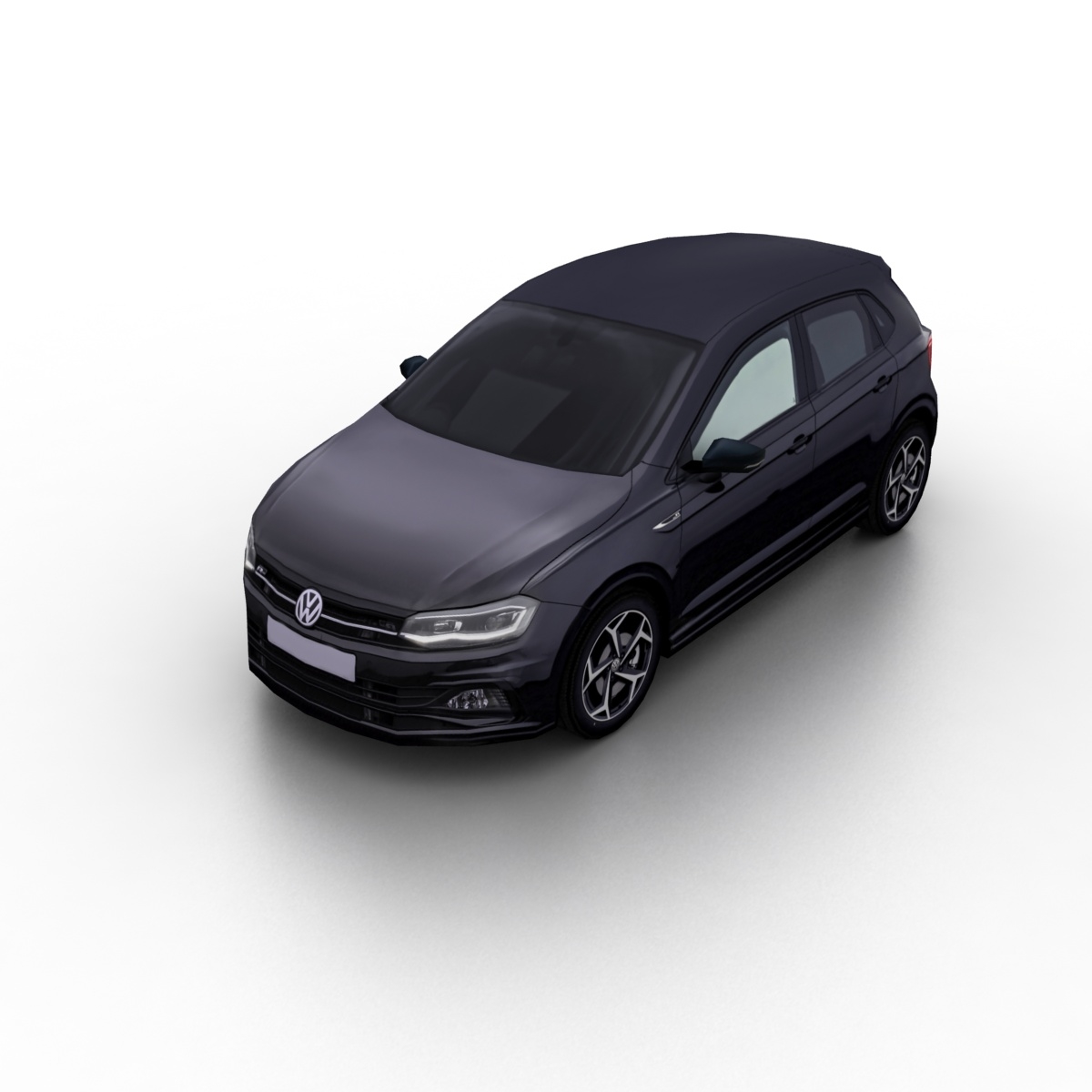 大众polo r-line 20173d模型