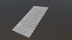 3D photoscanned stairs -