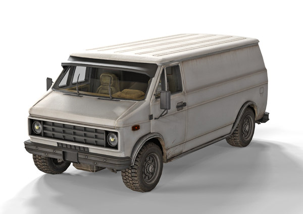 3d van model