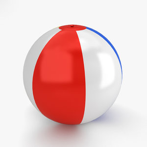 beach ball 3D model