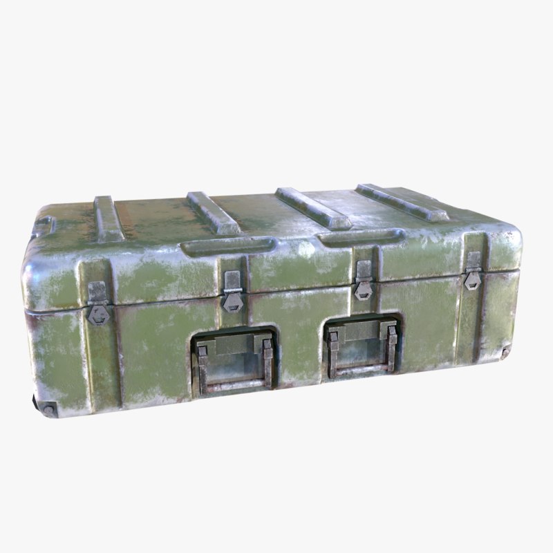 Military Chest 3d Model - Turbosquid 1396752