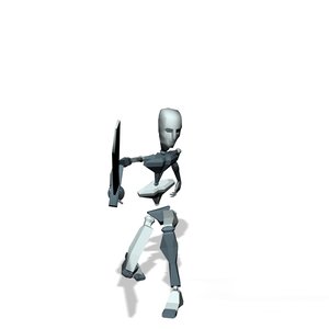 Master sword jumping stab attacked