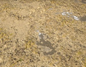 Muddy Soil Seamless PBR Texture