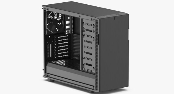 Fractal Design Define R6 3d Model Turbosquid 1397253