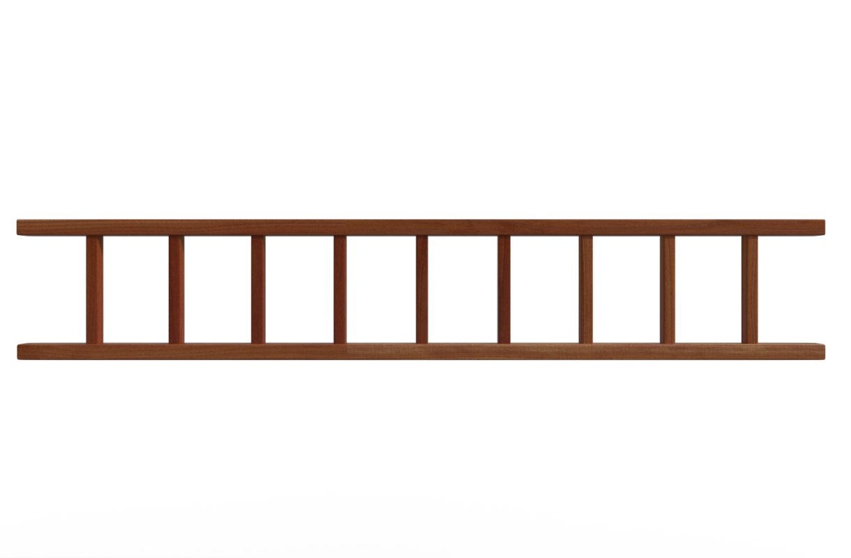 Wooden ladder model TurboSquid 1397382