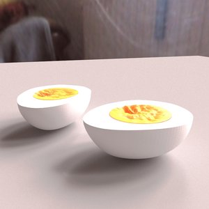 egg 3D model
