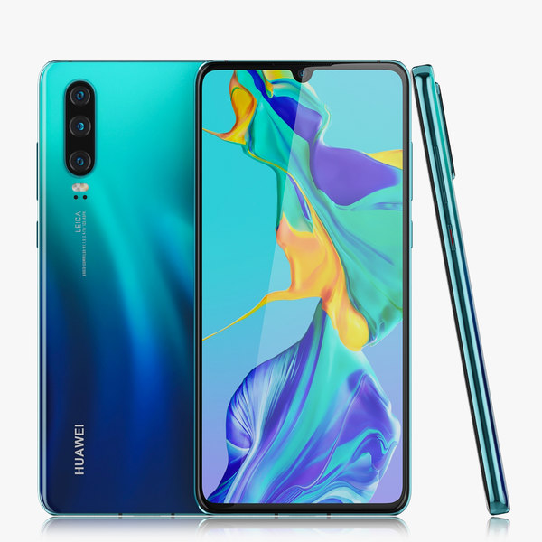 3D huawei p30 aurora 3 model - TurboSquid 1397621