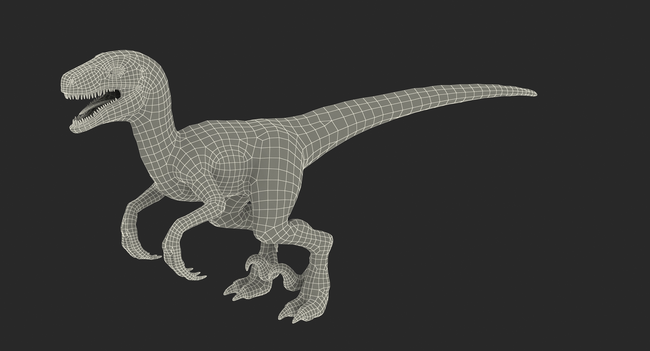 Velociraptor rigged 3D model - TurboSquid 1436333