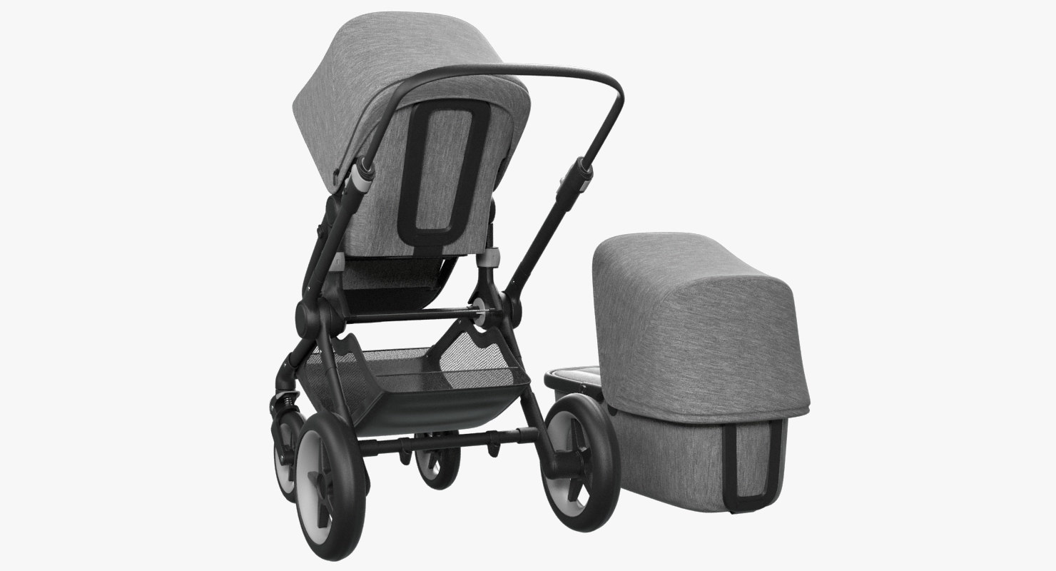 folding bugaboo fox bassinet