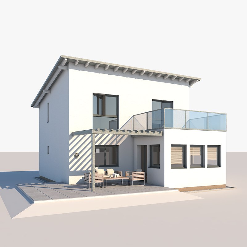 3d Other Contemporary House Building