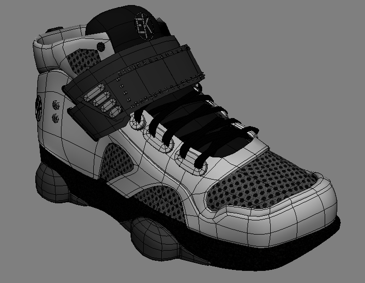 Free 3D basketball shoe model TurboSquid 1382267