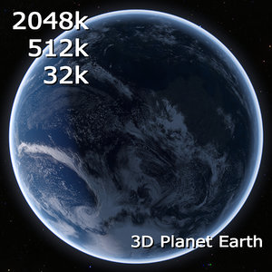 3D planet earth