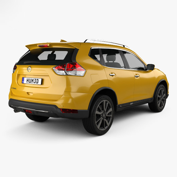 Nissan X Trail 17 3d Model Turbosquid