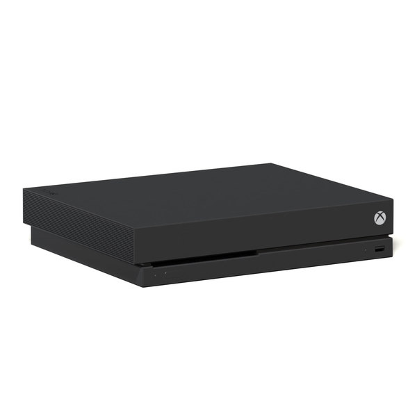 3D black xbox