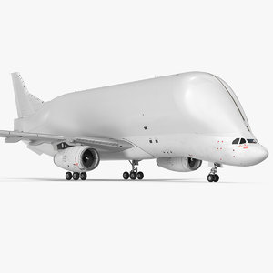 large cargo aircraft air 3D model