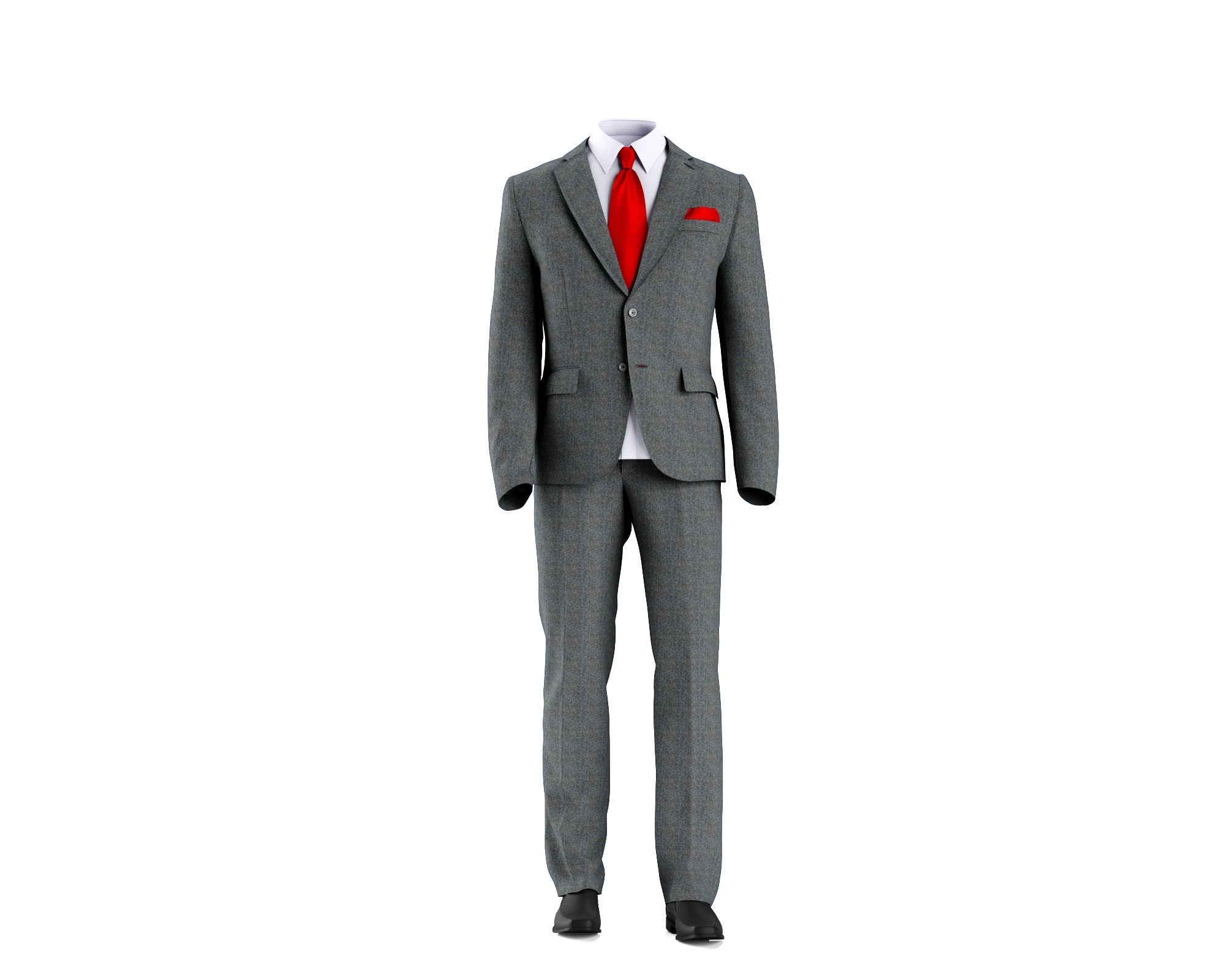 男士西装3d模型