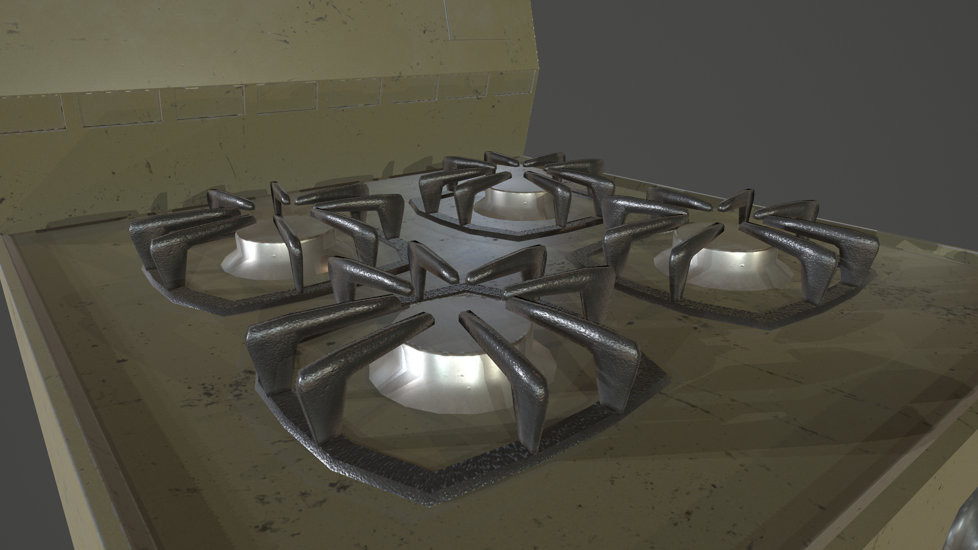 Stove asset blender 3D model TurboSquid 1398657