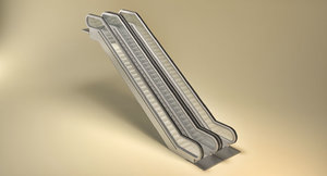 3D flexible escalator