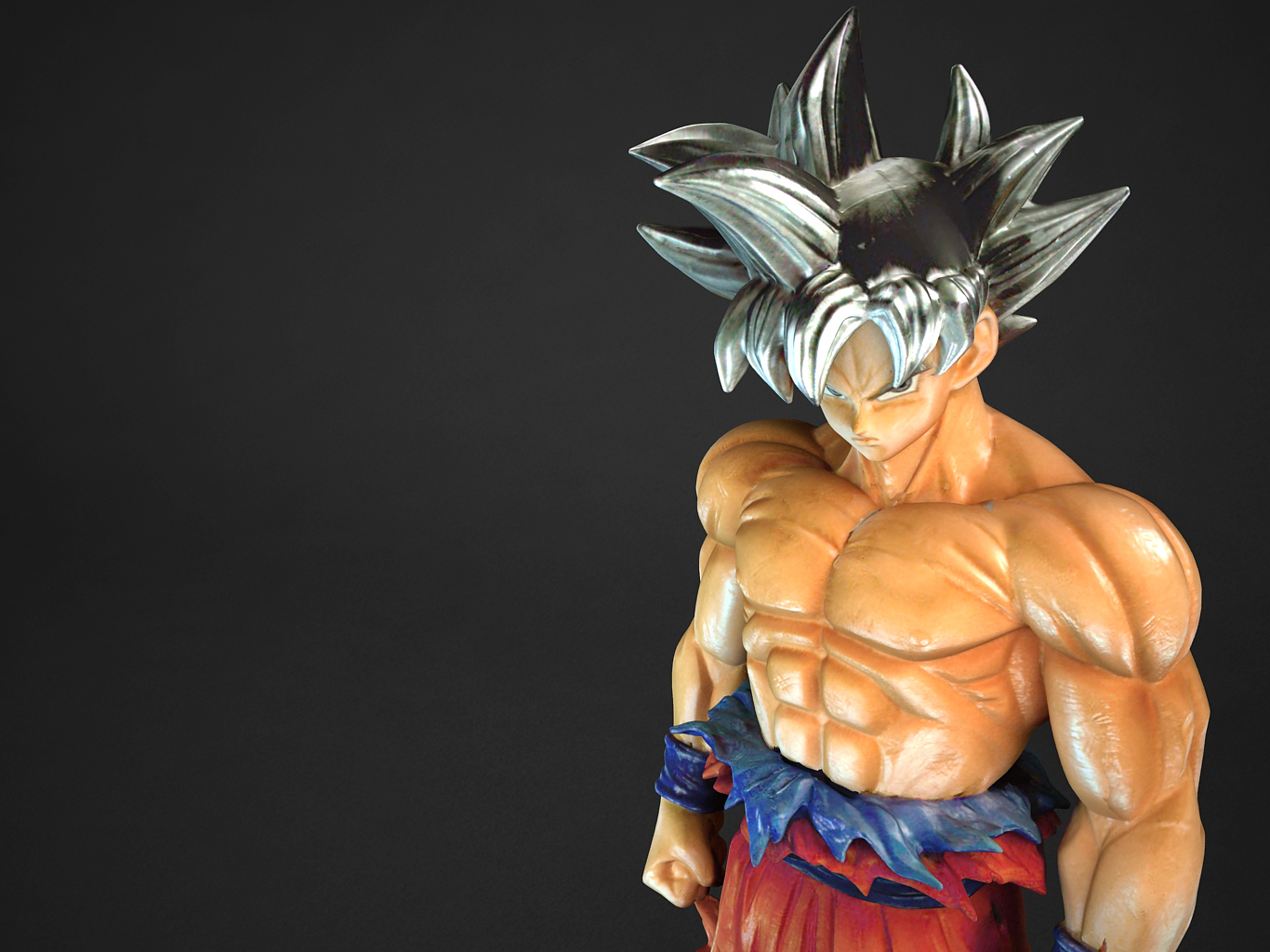 3D goku ultra instinct model - TurboSquid 1398806