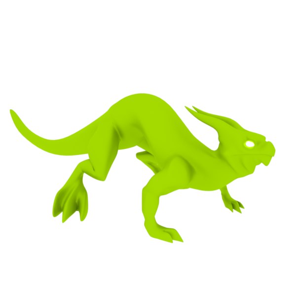 3d Low Poly Lizard Animations Turbosquid