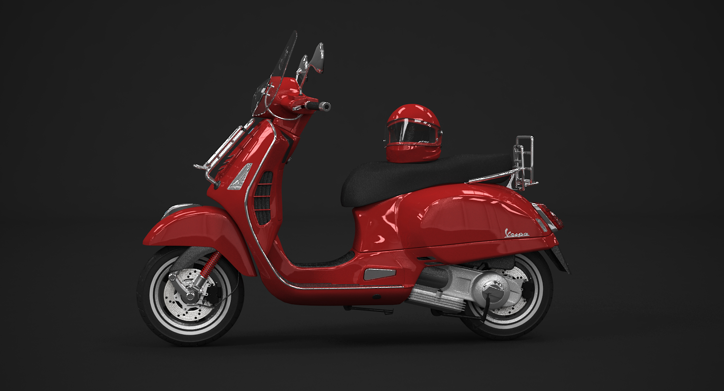 Vespa 1967 model - TurboSquid 1398898