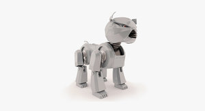 3D robot dog